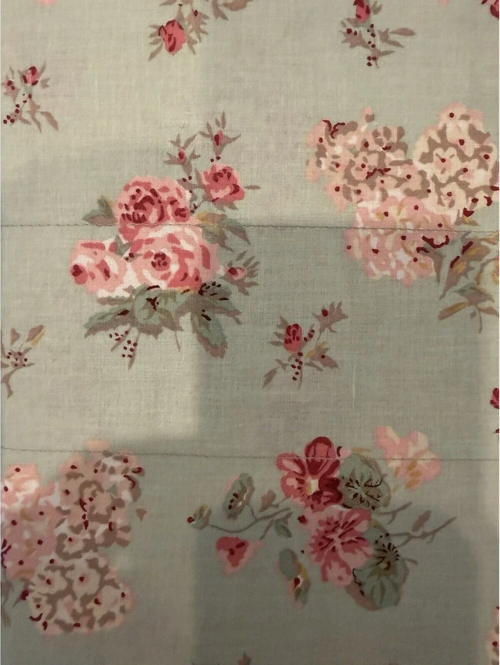 Nobility Valance Floral 100% Cotton Shabby Chic Design Set Of 2 New 86X15